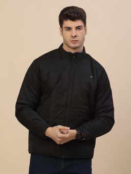 Cantabil - Black Casual Jacket for Men Breathable and Soft
