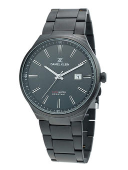 Daniel Klein - Black Round Analog Watch For Men - DK.1.12272 - 5