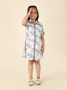 Fabindia - Multi Cotton Printed Dress