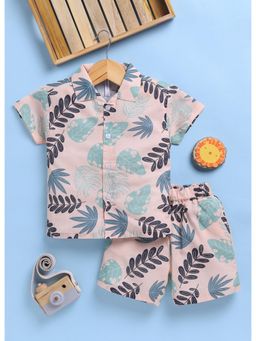 Toonyport - Pink Boys Cotton Printed Co-Ord Set