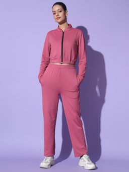 Glito - Rapid Dry Mock Collar Running Jacket with Track Pant