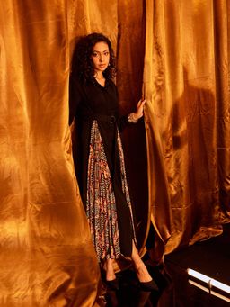 RAREISM - Canadzor Primary Multi Flared Maxi Dress