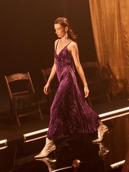 RAREISM - Harbo Primary Purple Fit and Flare Maxi Dress