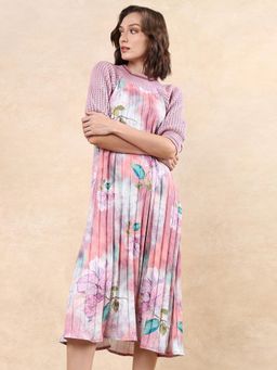 RAREISM - Modley Multi Flared Midi Dress
