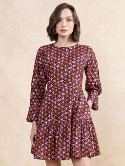 RAREISM - Nesia Primary Multi Tiered Mini Length Dress