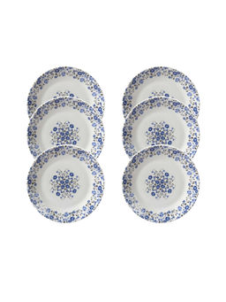 Voncasa - Melamine Tableware Quarter Plates for Dining Table (Set of 6)