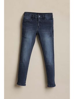 Allen Solly - Boys Navy Super Slim Fit Jeans