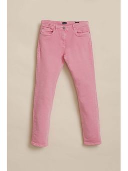 Allen Solly - Girls Pink Slim Jeans