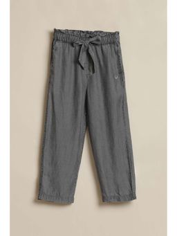 Allen Solly - Girls Grey Solid Trouser