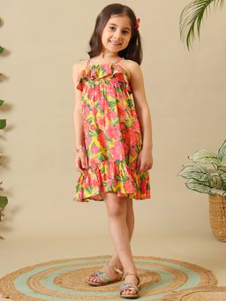 Miyo - Printed Sleeveless Dress