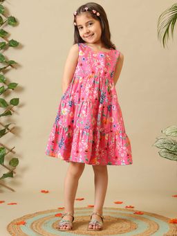 Miyo - Printed Sleeveless Dress