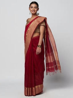 Fabindia - Cotton Silk Textured Sari