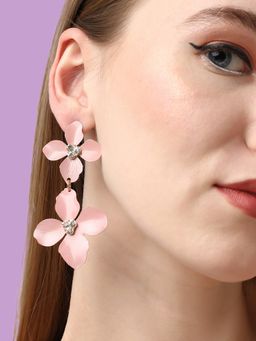 Sohi - Gold Plated Designer Stone Drop Earring(4071)