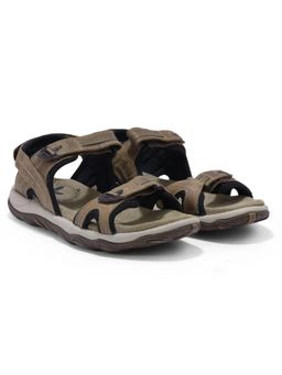 WOODLAND - Men Khaki Casual Sandals