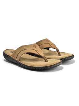 WOODLAND - Men Camel Flipflops