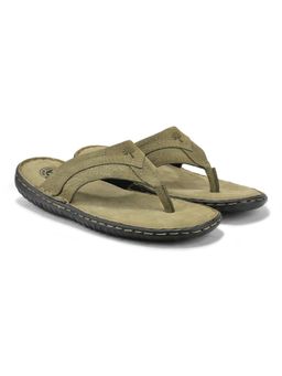 WOODLAND - Men Olive Green Flipflops