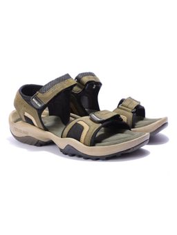 WOODLAND - Men Olive Green Casual Sandals