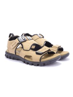 WOODLAND - Men Khaki Casual Sandals