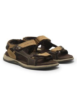 WOODLAND - Men Brown Casual Sandals