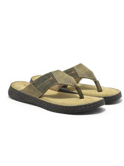 WOODLAND - Men Olive Green Flipflops
