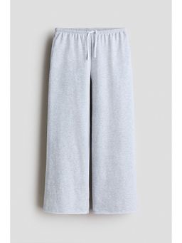H&M - Girls Grey Wide-leg joggers