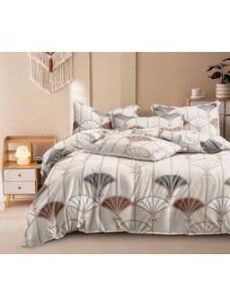 BAJO'S - 300 Tc King Bedsheet With 2 Pillow Covers White