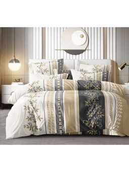 BAJO'S - 300 Tc King Bedsheet With 2 Pillow Covers Multi-Color