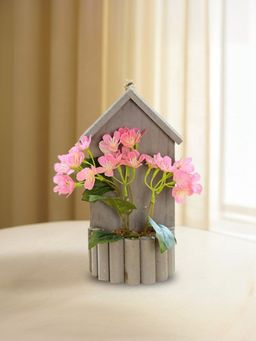Ekhasa - Hydrangea Flower Vase Pot with Artificial Flowers