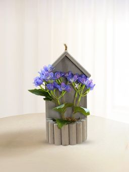 Ekhasa - Hydrangea Flower Vase Pot with Artificial Flowers