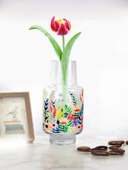 Ekhasa - 100% Crystal Glass Vase Flower Pot