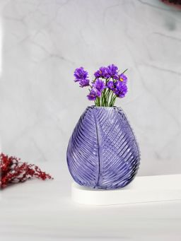 Ekhasa - 100% Crystal Glass Vase Flower Pot
