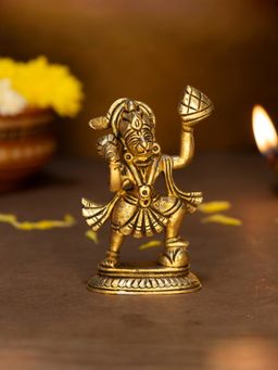 Ekhasa - 100% Pure Brass Hanuman Ji Murti
