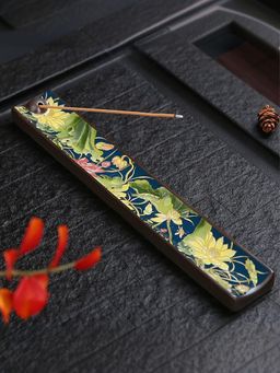 Ekhasa - Ceramic Agarbatti Stand with Ash Catcher