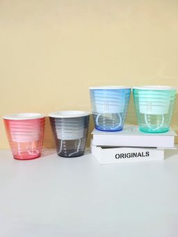 Ekhasa - Self Watering Plants Pots (Set of 4) (No Plants Included with Purchase)