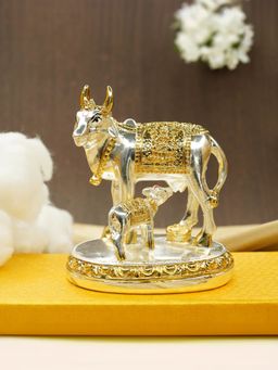Ekhasa - Kamdhenu Cow with Calf Vastu Idol