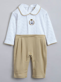 Hopscotch - Pure Cotton Peter Pan Collar Romper
