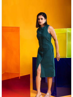 Amoh - Helia Teal Dress