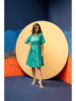 Amoh - Ziva Green Dress