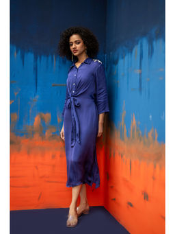 Amoh - Yara Dress In Purple