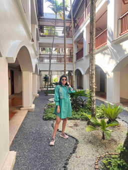 Amoh - Oria Dress In Green