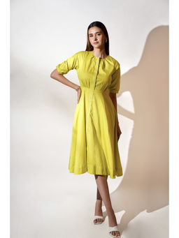 Amoh - Glow Yellow Dress