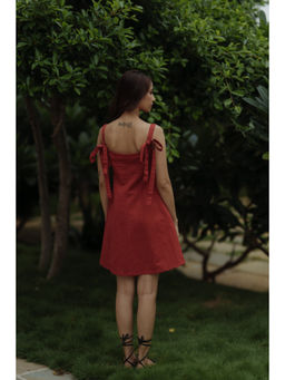 Taru Jaipur - Idea Dress - Red