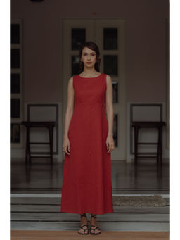 Taru Jaipur - Ribe Dress - Red