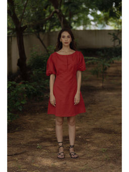 Taru Jaipur - Okinawa Dress - Red