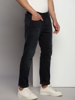 Tommy Hilfiger - Men Black Solid Jeans