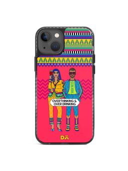 DailyObjects - Overthinking & Over Drinking Stride 2.0 Case Cover