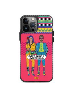 DailyObjects - Overthinking & Over Drinking Stride 2.0 Case Cover