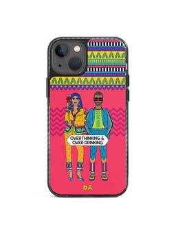 DailyObjects - Overthinking & Over Drinking Stride 2.0 Case Cover