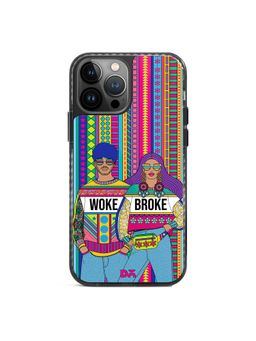 DailyObjects - Woke Broke Couple Stride 2.0 Case Cover