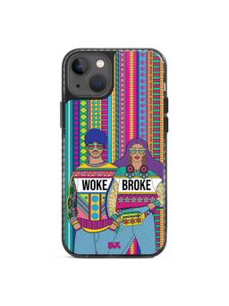 DailyObjects - Woke Broke Couple Stride 2.0 Case Cover
